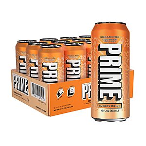 Prime Members: 12-Pk 16-Oz PRIME Energy Sugar Free Energy Drink (Various Flavors) $13.30 w/ S&S + Free S&H
