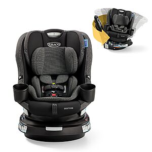 $223.99: Graco EasyTurn 360 2-in-1 Rotating Convertible Car Seat, 360 Degree Rotating Infant to Toddler, Rear and Forward Facing, Slim Design, Cyran
