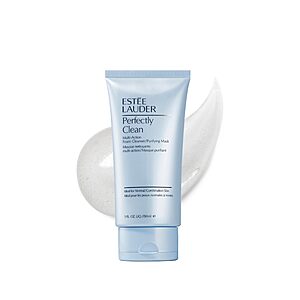 $16.00: Estée Lauder Perfectly Clean Multi-Action Cream Face Wash Cleanser/Moisture Mask, 5 Ounce