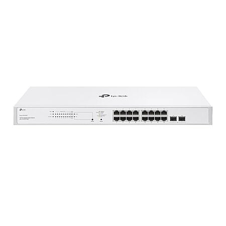 $62.24: TP-Link Festa FS318G 18 Port Gigabit Smart Managed Network Switch - 16 RJ45 Ports & 2 SFP Slots, Free Cloud Access, Static Routing, Vlan, IGMP Snooping, Rack-mountable, fan