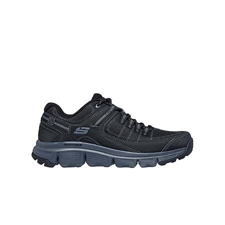 $40.00: Skechers Men's Memory Foam Summits AT Upper Draft Outdoor Lace-Up Sneaker (Wide Width Available), Black/Charcoal (Various Sizes)