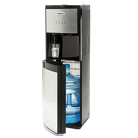 $139.99: Igloo Bottom Loading Water Cooler – Stainless Steel, Holds 3 & 5 Gallon Jugs, Child Safety Lock