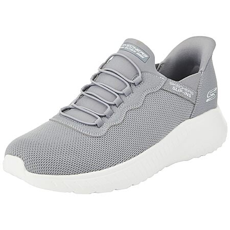 $30.60: Skechers Hands Free Slip-ins Skechers Bobs Squad Chaos - Daily Hype, Grey, Various Sizes