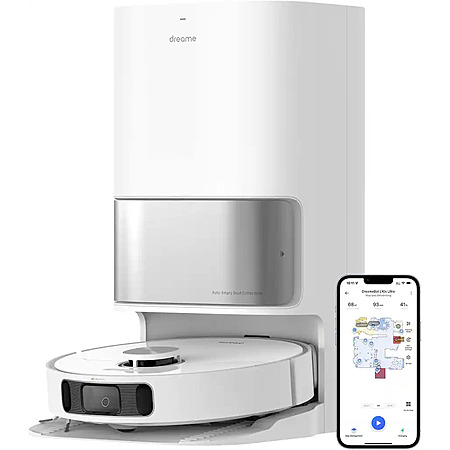 $239.99: Dreame L10s Ultra Robot Vacuum and Mop, Auto Mop Cleaning/Drying, Self-Refilling/Emptying Base for 60 Days, 5300Pa - White