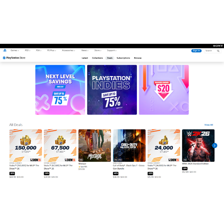 Major Game Sale at PlayStation!