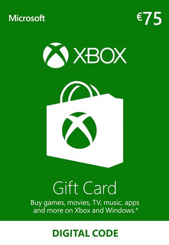 Xbox Live Gift Card 75 EUR for $58.45