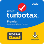 TurboTax Premier 2022 Tax Software, Federal and State Tax Return, [Amazon Exclusive] [PC/MAC Download] $64.99
