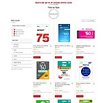 Target, $5 off $50 prepaid airtime cards-including all major players, Plus red card 5% additional savings $42.5