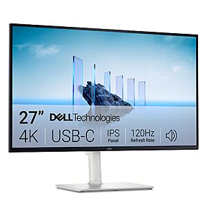 Dell 27 Plus 4K USB-C Monitor - S2725QC, 120Hz, at Amazon