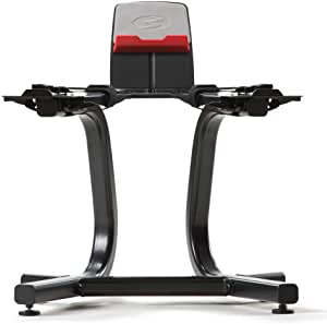 Amazon Bowflex SelecTech Dumbell Stand with Media Rack $129