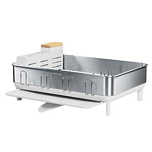 Costco Clearance: Simplehuman Steel Frame Dish Rack with Knife Block $22.97 In-store YMMV