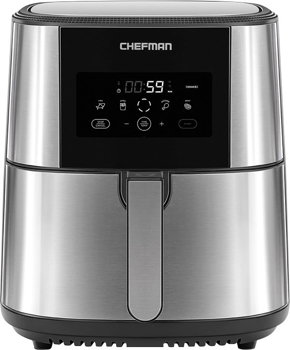 Chefman 8qt Digital Air Fryer - Silver : Target