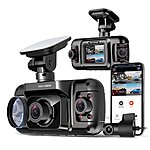 Rexing - R4 4 Channel Dash Cam W/ All Around 1080p Resolution, Wi-Fi, and GPS $219.99