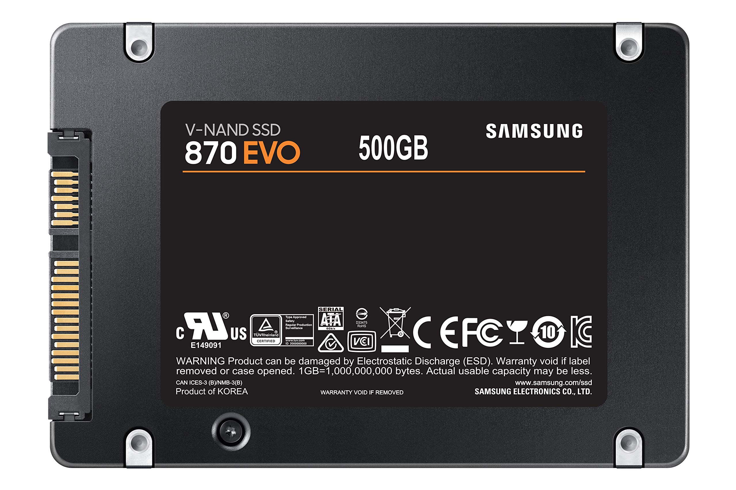 500GB Samsung 870 EVO SATA SSD drive $29.99 at Amazon and Best Buy