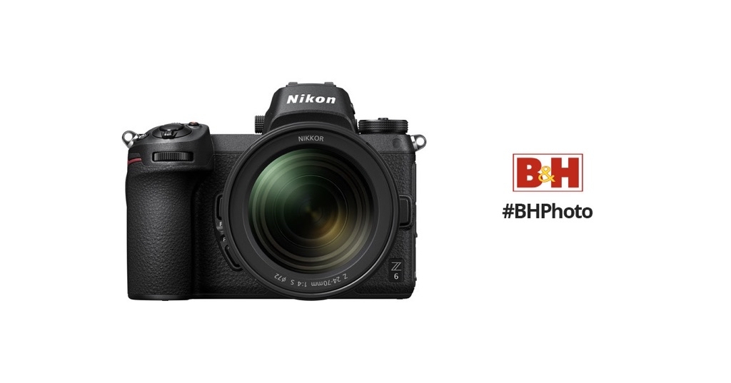 Nikon Z6 Mirrorless Camera with 24-70mm Lens - $1999.95