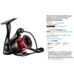 Piscifun Flame spinning fishing reels sizes 2-3-4-5000 40% off w/coupon code free shipping prices $12.59-$17.59 shipped Amazon no prime required