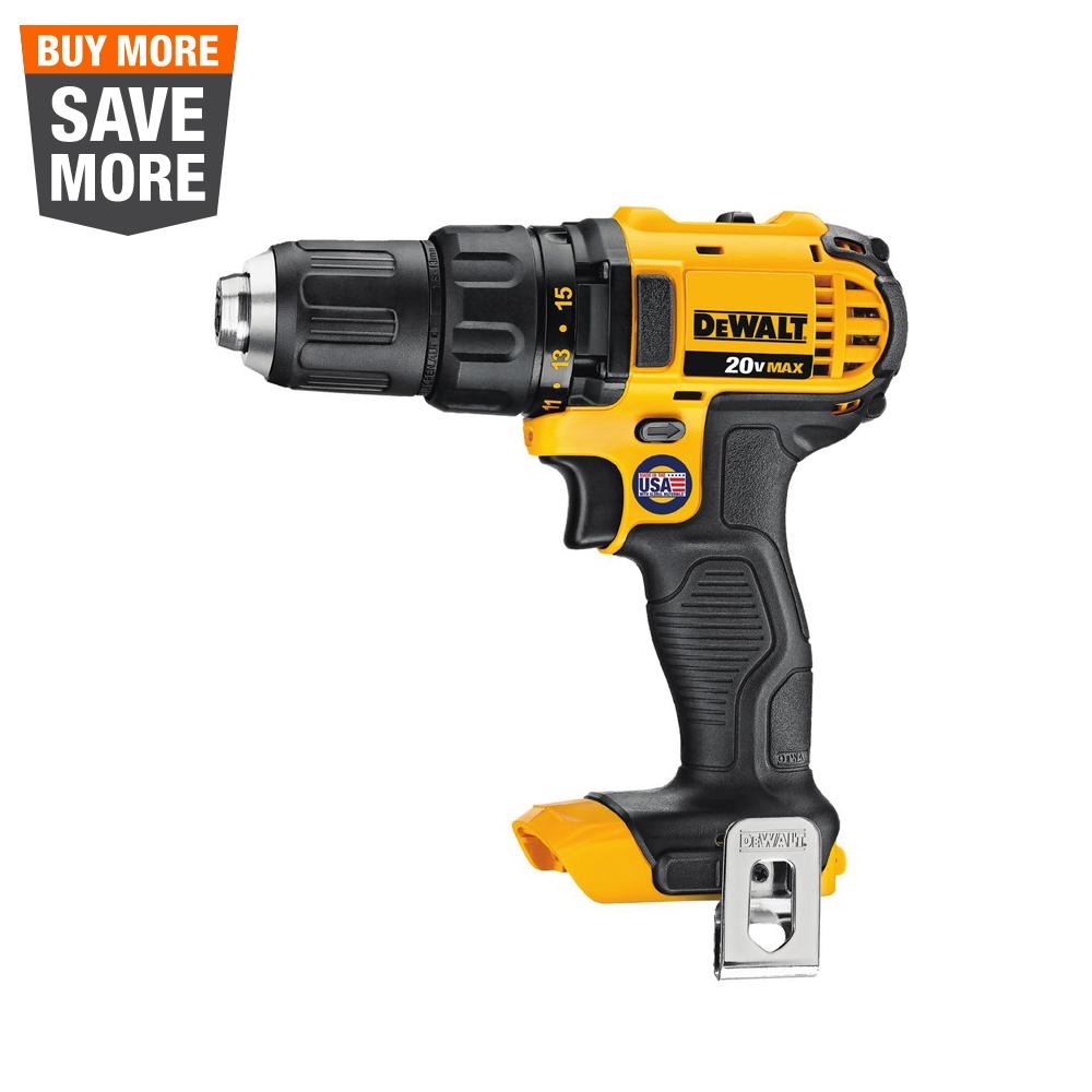 20-Volt MAX Cordless Compact 1/2 in. Drill/Drill Driver (Tool-Only) MUST Buy 3 $69.00ea