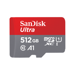 512GB SanDisk Ultra UHS-I microSDXC Memory Card w/ SD Adapter $  25 + Free Shipping $  24.99