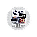 PRIME DAY  - 25% OFF Chinet Cut Crystal Dinner Plates, 10 Inch, 100 Count