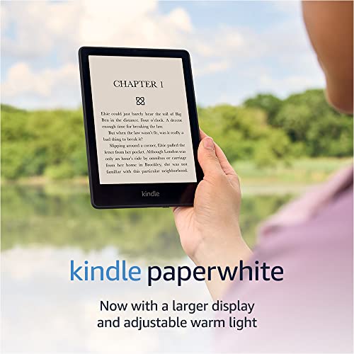 Kindle Paperwhite (8 GB) – Now with a 6.8" display and adjustable warm light – Black $99