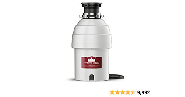 Waste King Legend Series 1 HP Continuous Feed Garbage Disposal with Power Cord - (L-8000) $93.41 @Amazon - $93.41
