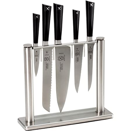 Mercer Culinary Zum 6-Piece Knife Block Set, Stainless Steel $84.37 on Amazon