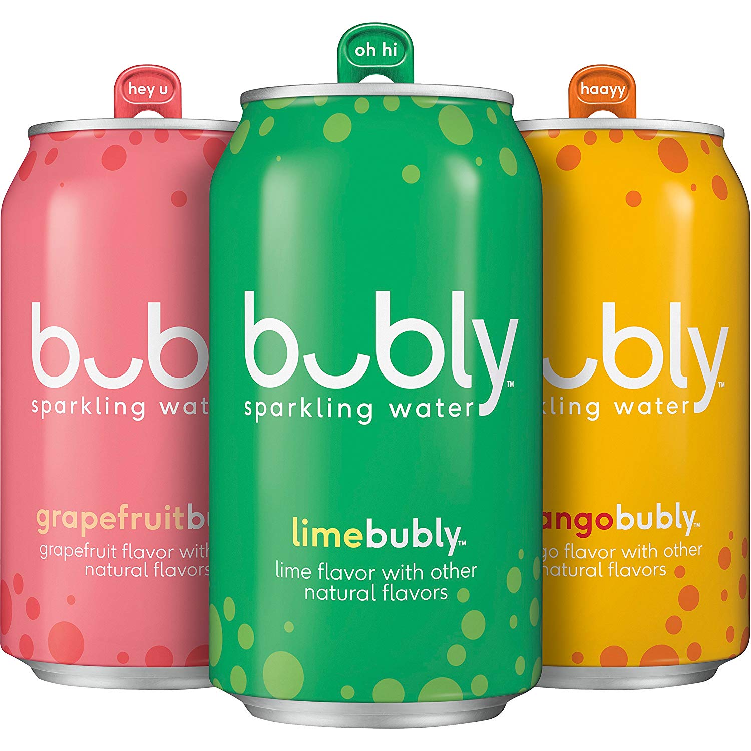 $6.39 bubly Sparkling Water, 12 ounce Cans (Pack of 18) @ Amazon.com