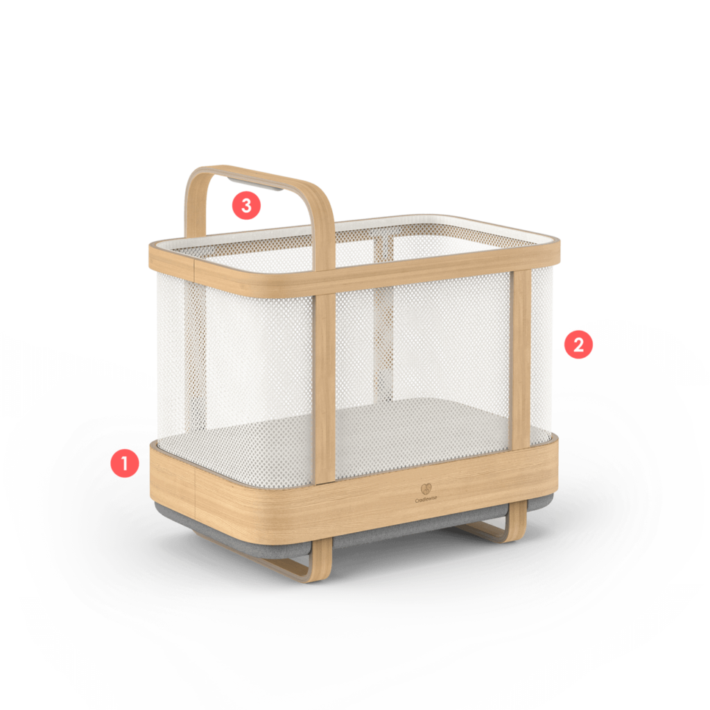 200 off Cradlewise Smart Crib (Snoo competitor) 1299