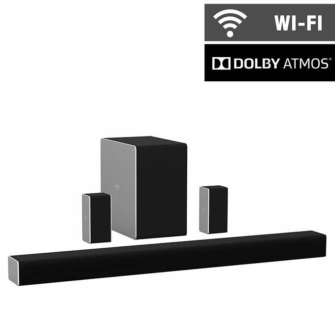 Vizio SB36512-F6 36" 5.1.2 Soundbar Home Theater Sound System and Wireless Subwoofer with Dolby Atmos - $289.99 at Costco.comj