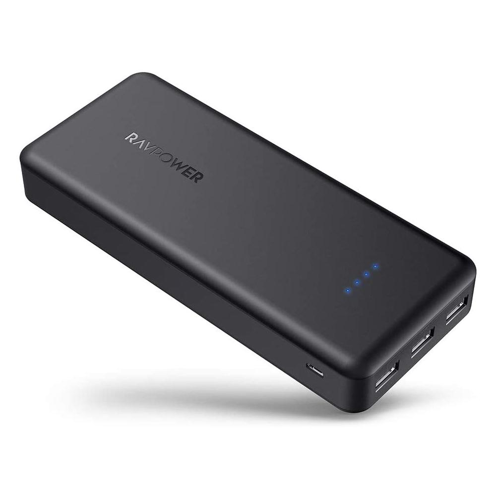 Ravpower PB052 22000mAh Portable Charger Power Bank with 3 USB Ports $17.99 + FS