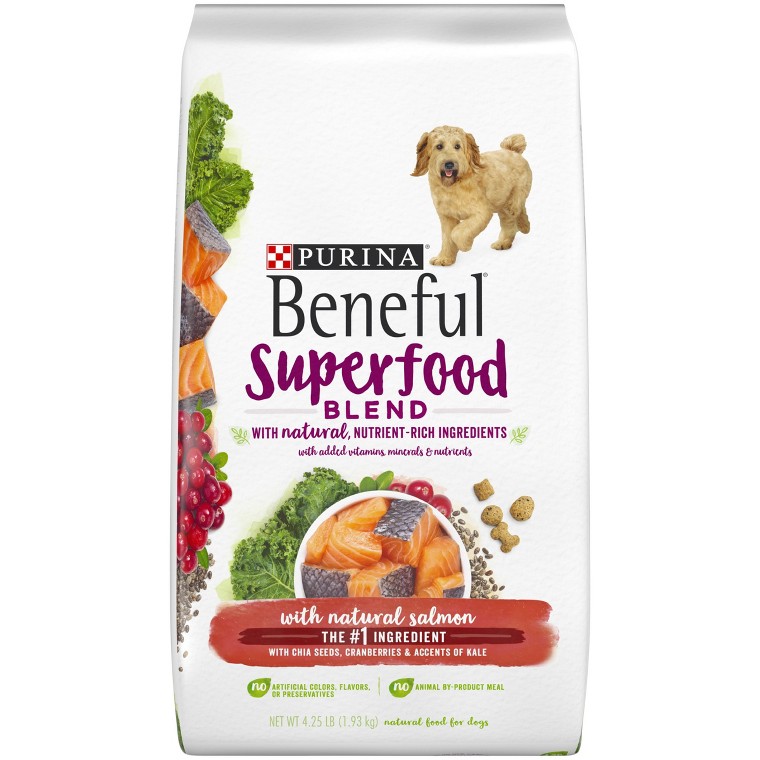 Beneful Grain Free or Superfood Blend Dry Dog Food 4 lb bag (In-Store) $3