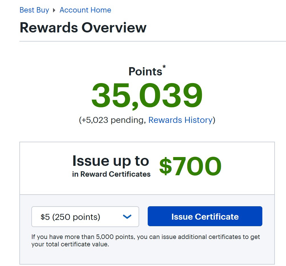 Have 700 In Best Buy Rewards Certificate Help Me Spend It