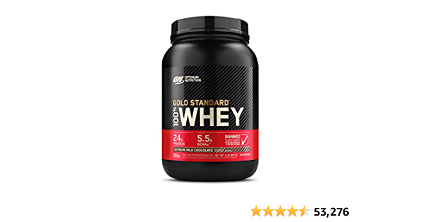 Optimum Nutrition Gold Standard 100% Whey Protein Powder, Extreme Milk Chocolate, 2 Pound (Packaging May Vary) - $27.99