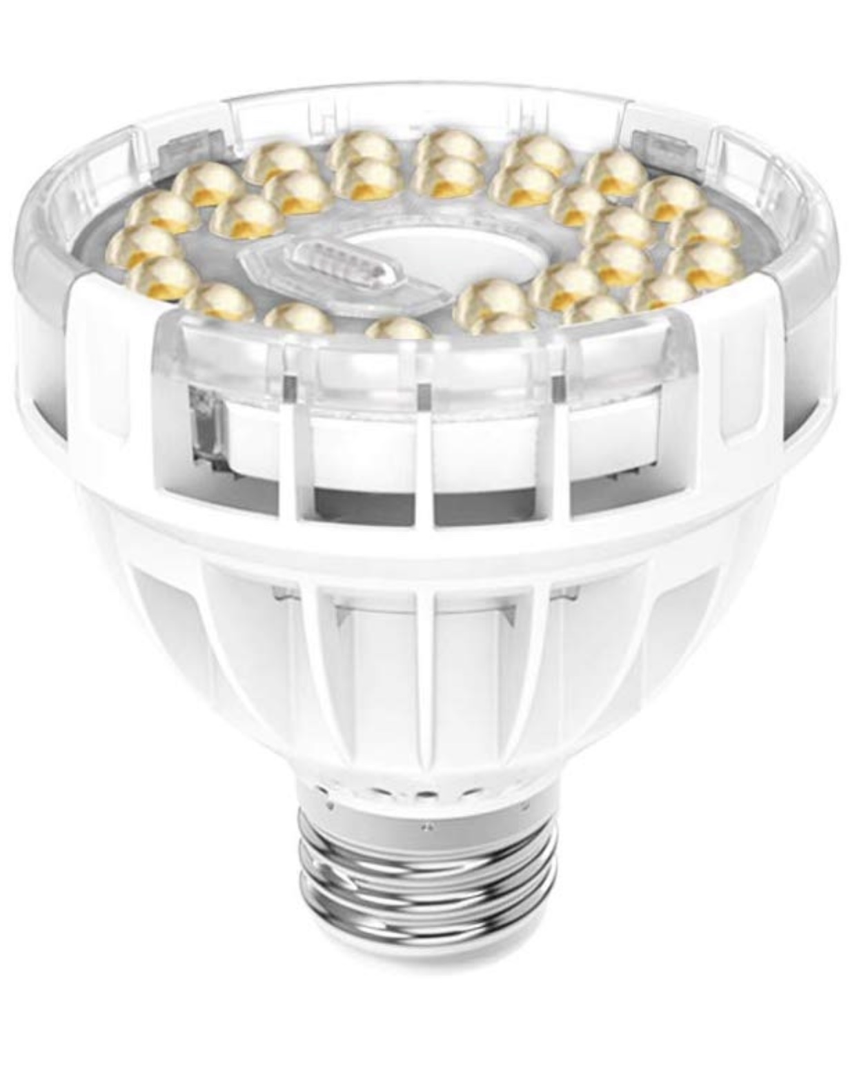 SANSI Daylight LED Grow Light Bulb, 10W Full Spectrum Sunlight LED Grow Lights for Indoor Plants Vegetables and Seedlings $9.98