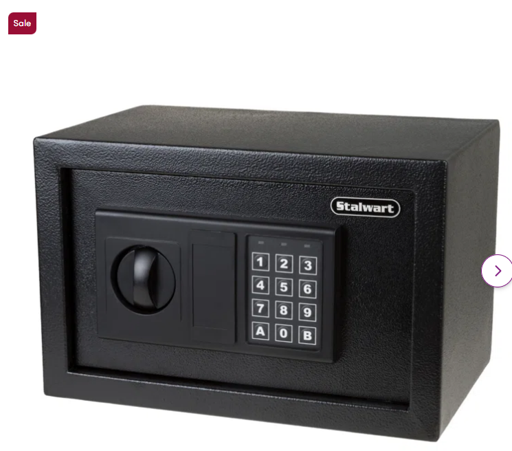 Premium Security Safe with Electronic Lock  $30.93