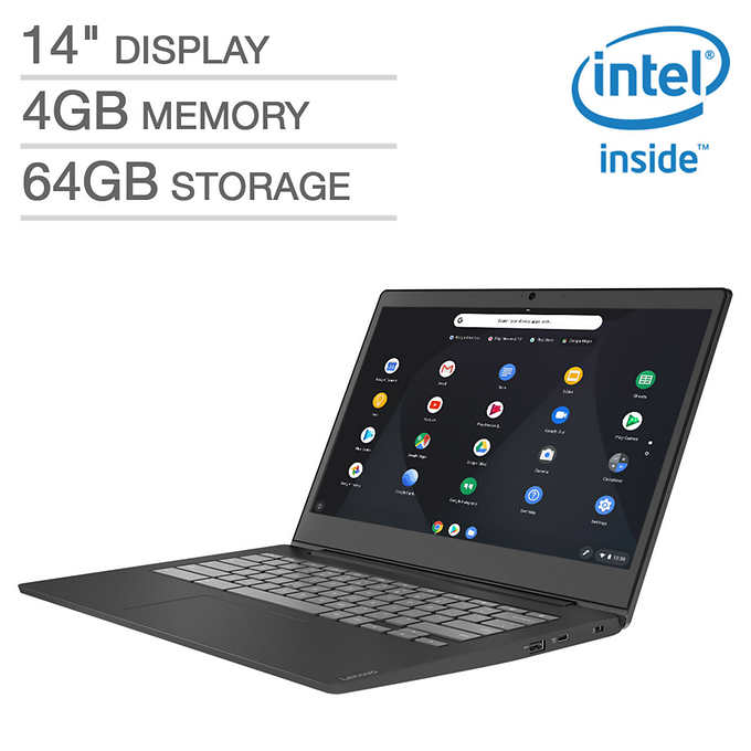 Costco - Lenovo 14 ; S340 - Chromebook - Intel Celeron - FHD (1920 x 1080) - 4GB RAM - 64GB eMMC Internal Storage $169.99