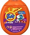 Tide PODS 3 in 1 HE Turbo Laundry Detergent Pacs, Spring Meadow Scent, 81 Count Tub - Packaging May Vary [One Pack] $11.14