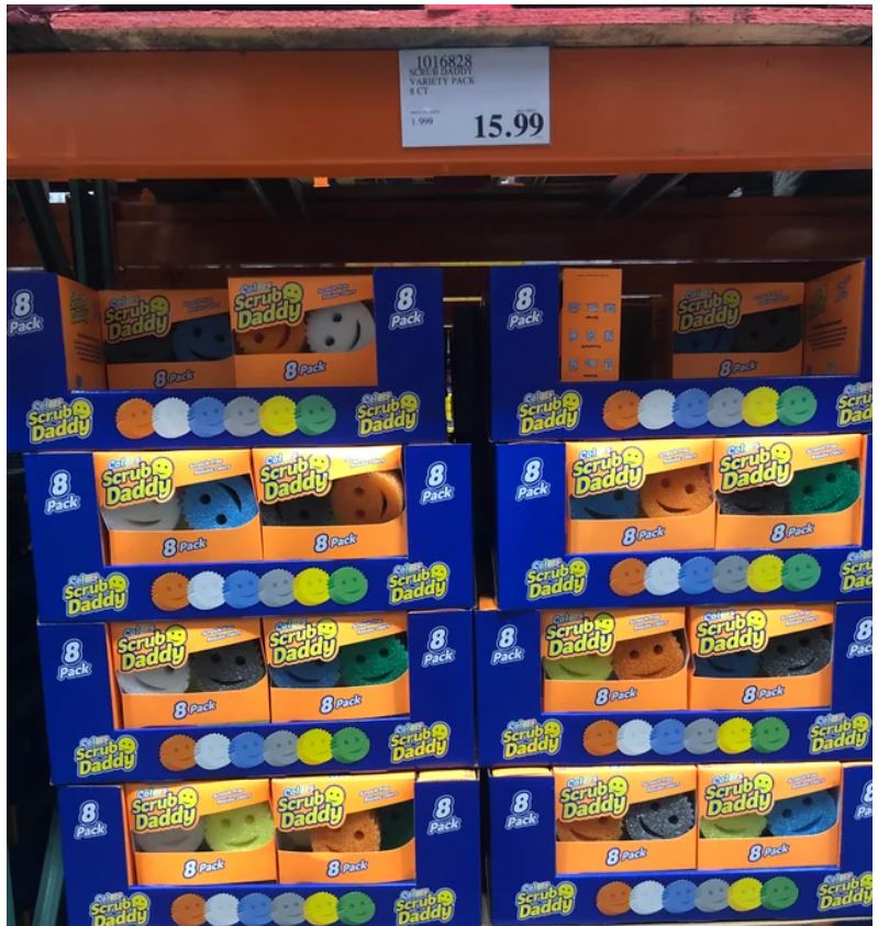 Costco Members Scrub Daddy Sponges 8Pack (Valid 7/22/23 7/30/23 In