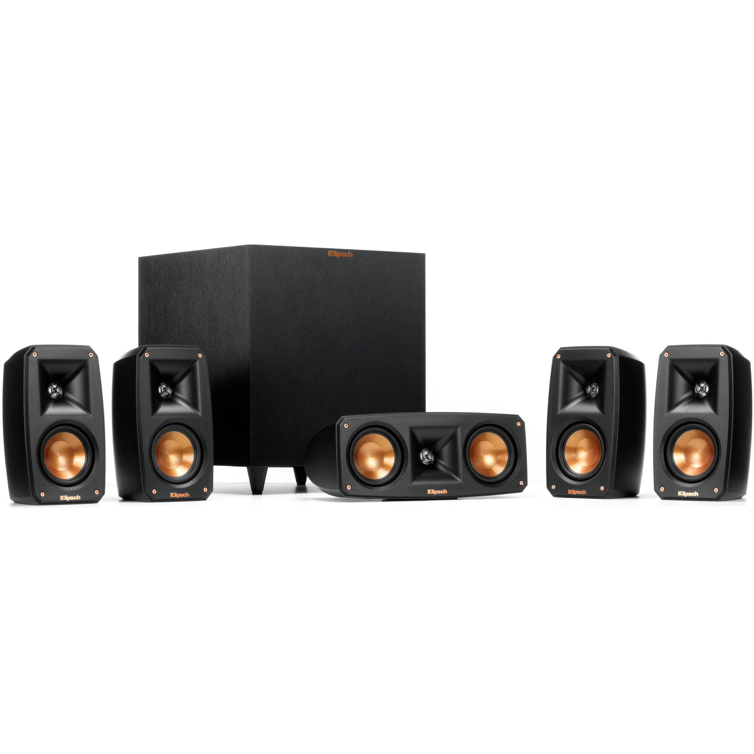 Klipsch Reference Theater Pack 5.1 Channel Surround Sound System $349.99
