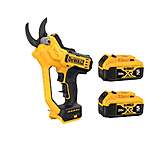 DEWALT 20V MAX 1 1/2&quot; Cordless Pruner and Two 5ah Battery Bundle - $199 + free shipping