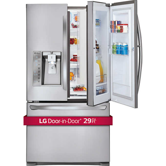 Costco Members Lg 29cuft 3 Door French Door Refrigerator