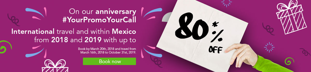 80% International Travel and Within Mexico