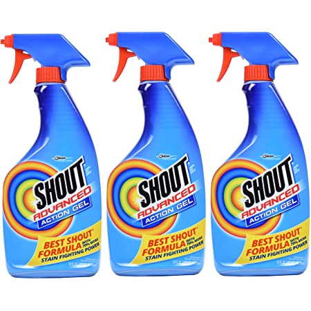 Shout Advanced Spray and Wash 22 oz (Pack of 3) - $8.25 w/ S&S + free shipping w/Prime or on $25+