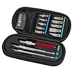 X-ACTO Compression Basic Knife Set, 3 Knives, 13 Blades, Soft Carry Case, 17 Count $3.89 @Amazon