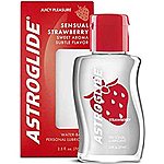 2.5-Ounce Astroglide Strawberry Liquid, Water Based Personal Lubricant $3.10 w/ S&amp;S + Free S&amp;H