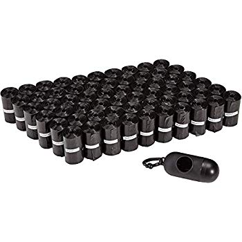 AmazonBasics 900 Count Dog Waste Bags with Dispenser and Leash Clip $10.07 AC and SS @Amazon -YMMV