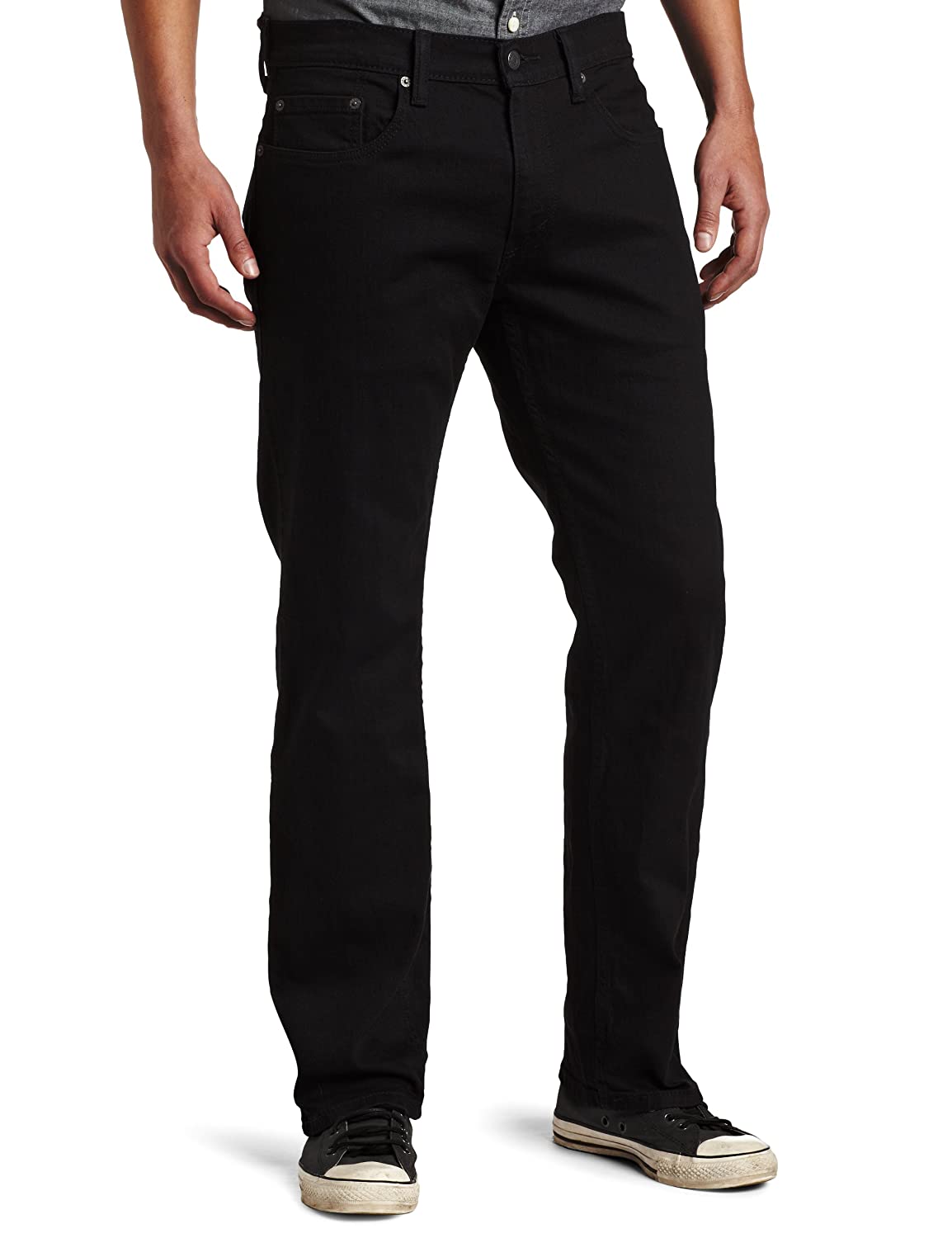 Levi's Men's 559 Relaxed Straight Jean Color: Black $9.00 @Amazon (limited sizes)
