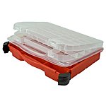 LOWEST!!  Plano Molding 5231 Double Cover Stow N Go Organizer, Porsche Red $4.99 Amazon (add-on) or Menard's