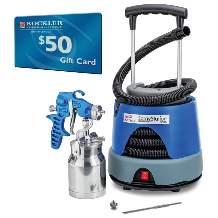 Earlex 5500 Hvlp Paint Spray Station 1 5mm Fluid Tip Needle