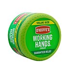 O'Keeffe's Working Hands Hand Cream Value Size, 6.8 oz., Jar (Pack of 1) $8.26